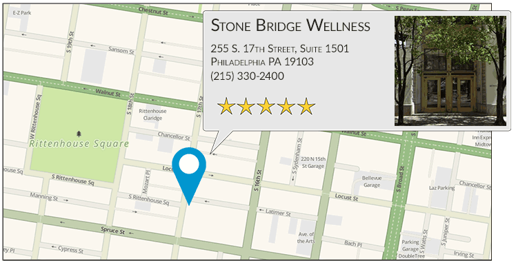 Stone Bridge Wellness's Philadelphia office location on google map